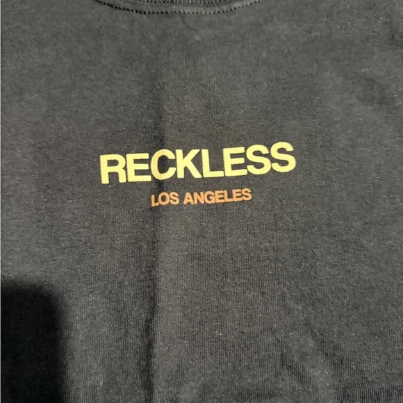 Young & Reckless Essence Black T-Shirt L - Picture 2 of 5